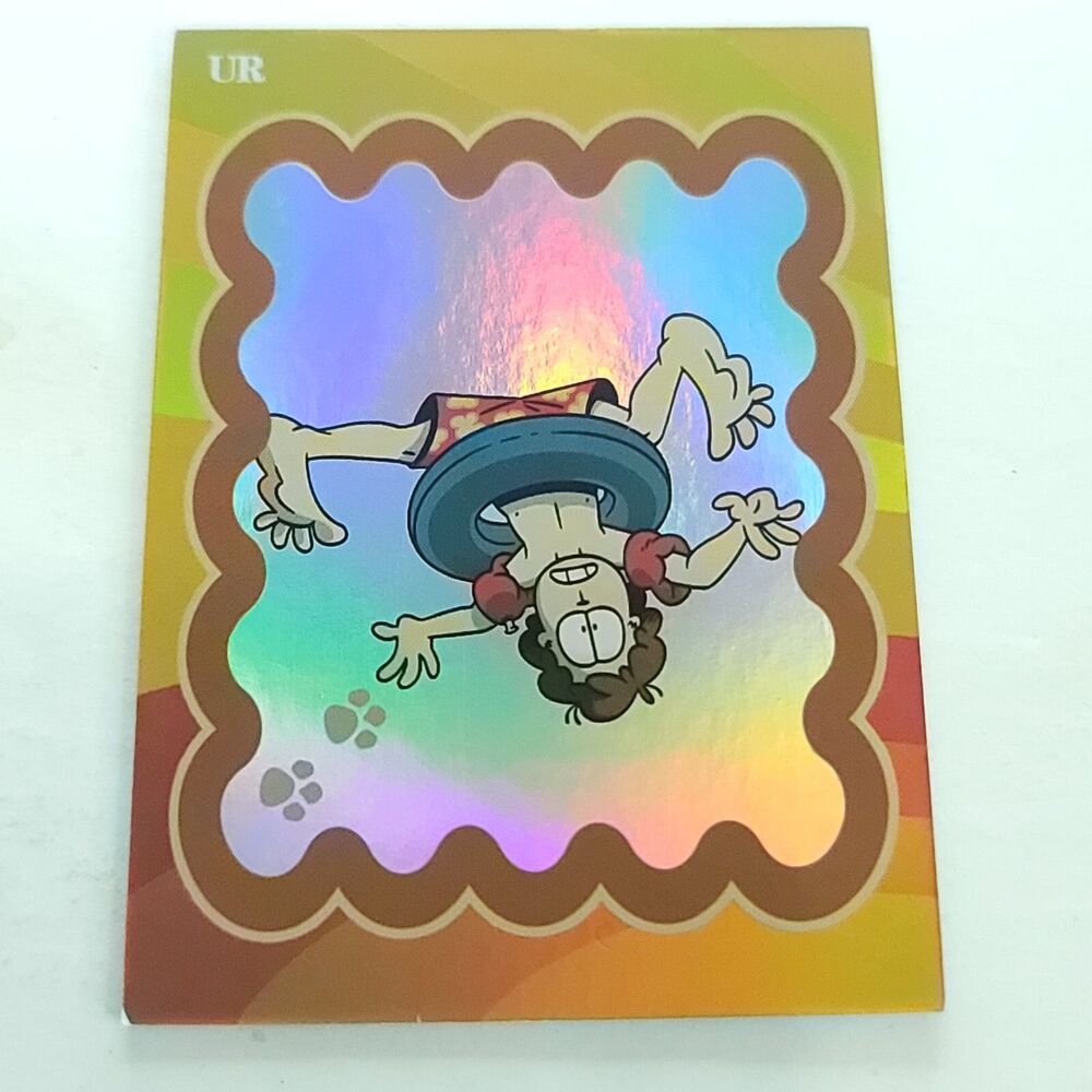 Garfield Jon Arbuckle Swimming Happy Life Trading Card Kayou Animation UR 009